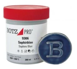 Pro-Glasur Botz, 200 Ml Saphirblau