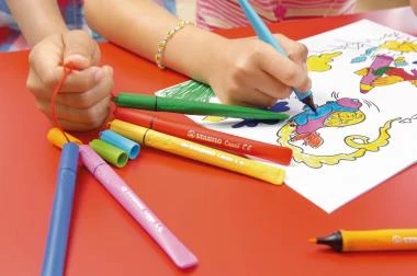 STABILO Cappi Filzstifte Mit Sammelring, 13-teilig – Bild 10