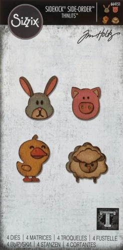 Sizzix Sidekick Side-Order Set - Critters