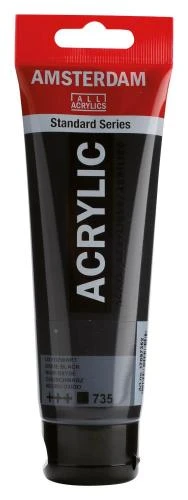 Amsterdam Acrylfarbe, 120 Ml Oxidschwarz