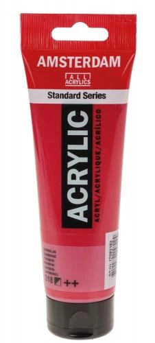 Amsterdam Acrylfarbe, 120 Ml Karminrot
