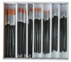 Gold Line Pinsel Rund, 84er-Set