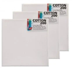Keilrahmen Cotton 200 (40 X 40 Cm) 3 Stück