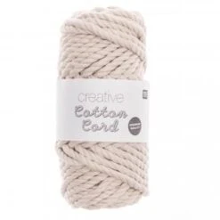 Creative Cotton Cord 130g/25m, Natur