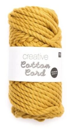 Creative Cotton Cord 130g/25m, Senf