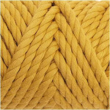Creative Cotton Cord 130g/25m, Senf – Bild 2