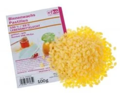 Bienenwachspastillen 100% Lebensmittelecht, 100g