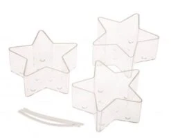 Teelichtform Sterne, 6-teilig