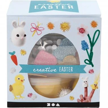 Kreativset-Ostern Mit Silk Clay Und Foam Clay