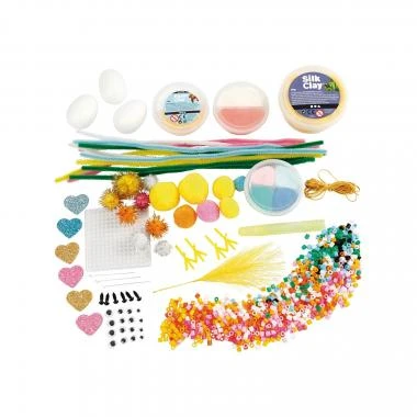 Kreativset-Ostern Mit Silk Clay Und Foam Clay – Bild 2