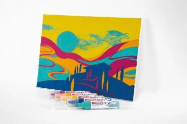 Edding 5100 Acrylmarker Medium, 5er-Set Basic – Bild 4