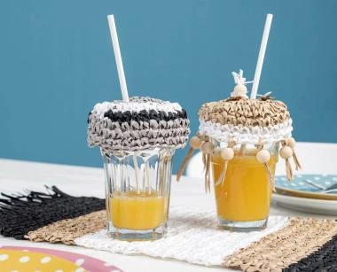 Papier-Raffiabast, 100 M Schwarz (7-8 Mm) – Bild 3