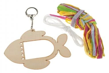 Mini-Kreativset Schlüsselanhänger Fisch – Bild 3