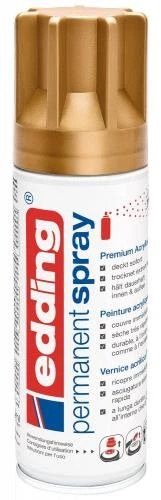 Edding Permanentspray, 200 Ml Gold Matt