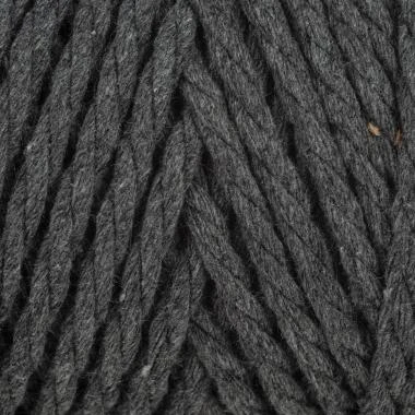 Makrameegarn, Anthrazit (63m/250g) – Bild 2