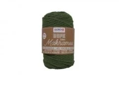 Makrameegarn, Olive (63m/250g)