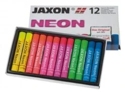 Jaxon Ölpastellkreide 12er-Set Neon, ø 11 Mm