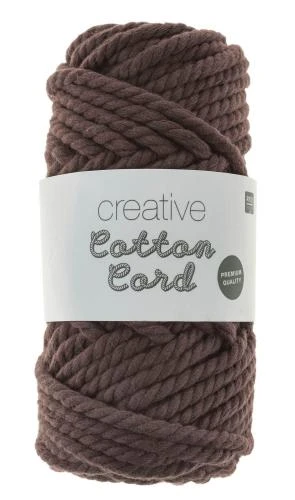 Creative Cotton Cord 130g/25m, Schokolade