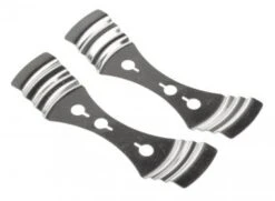 Metall-Dochthalter, 2 Stück (Ø 63/75/85 Mm)