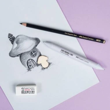 FABER-CASTELL Pitt Graphite Matt + Zubehör, 11-tlg – Bild 3