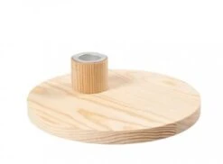 Kerzenleuchter Holz (16 X 4 Cm)