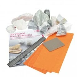 Specksteinset, 1,5kg Speckstein + Zubehör