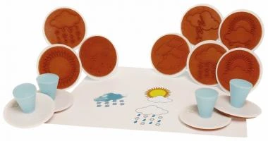 Riesenstempel, 12er-Set Wetter (75 Mm) – Bild 2