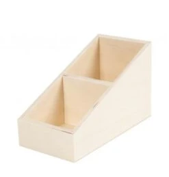 Holz-Aufbewahrungskiste (10 X 19,5 X 12 Cm)