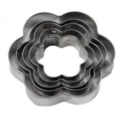 Ausstechförmchen Blume, 5er-Set