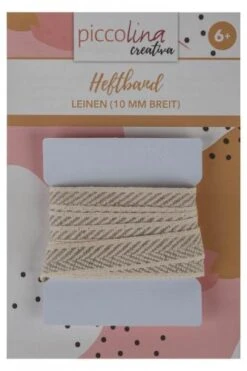 Heftband, 2 M Leinen (10mm)