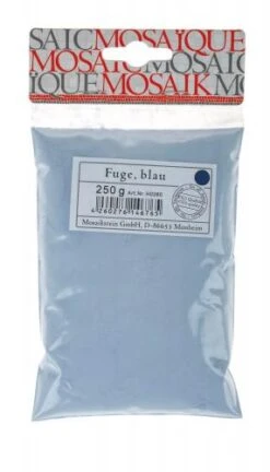Mosaik-Fugenmasse, 250 G Blau