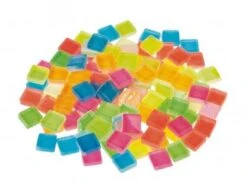 Mosaik Softglas, 100 G Nachtleuchtend Bunt