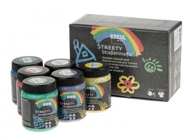 Kreul Streety Straßenmalfarbe 6x 200ml – Bild 3