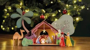 Puzzle Decor Box - 3D Weihnachtskrippe – Bild 3