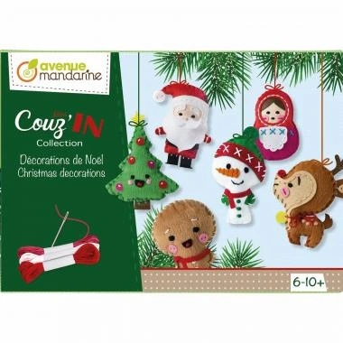 Avenue Mandarine Mini Couz'In-Filz Weihnachtsdeko
