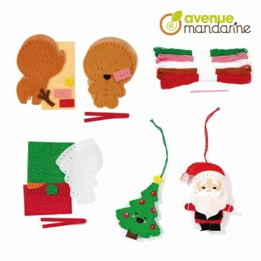 Avenue Mandarine Mini Couz'In-Filz Weihnachtsdeko – Bild 2