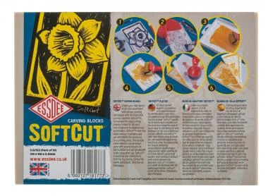 Softcut Linolplatten, 10 Stück (210 X 150 X 3 Mm)