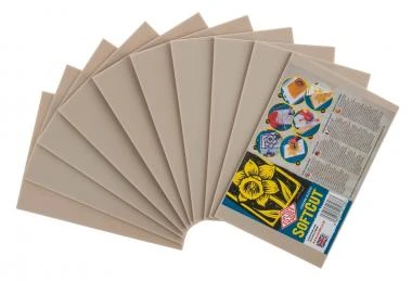Softcut Linolplatten, 10 Stück (210 X 150 X 3 Mm) – Bild 2
