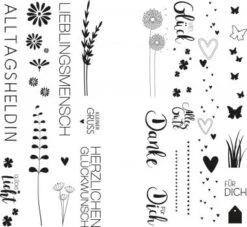 Transferfolie, 2 Bogen Glückslicht