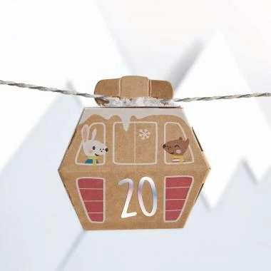 Adventskalender Set - Village In The Snow – Bild 8