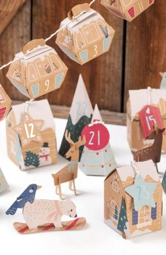 Adventskalender Set - Village In The Snow – Bild 6