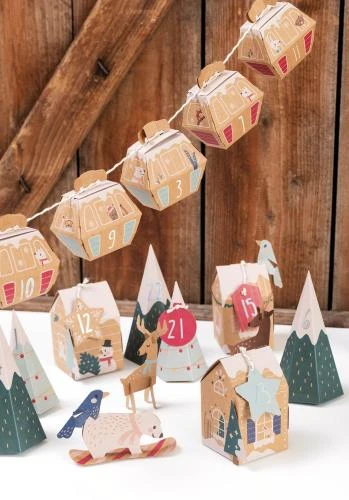 Adventskalender Set - Village In The Snow – Bild 5