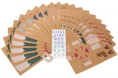 Adventskalender Set - Village In The Snow – Bild 4