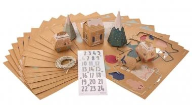 Adventskalender Set - Village In The Snow – Bild 3