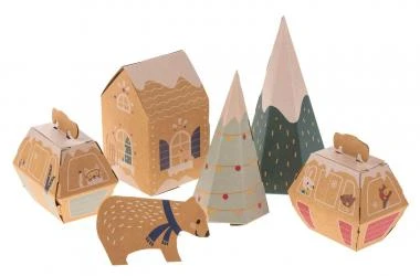 Adventskalender Set - Village In The Snow – Bild 2