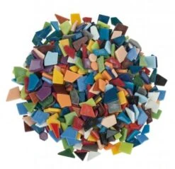 Mosaik Fantasy Glas, 1000 G Bunt-mix (10 -20 Mm)