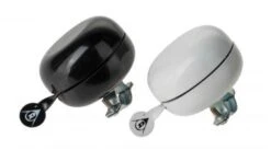 XXL Fahrradklingelset, 2er-Set Schwarz/weiß