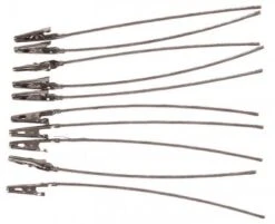 Memohalter, 10 Stück Gerade Mit Klammer