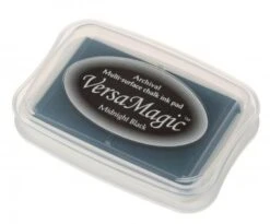 Stempelkissen Chalk, Schwarz (9,9 X 6,8 X 1,9 Cm)