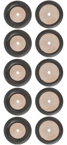 Laufräder-Holzfelge, 10 Stück (35 Mm)